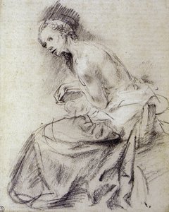 Seated Female Nude